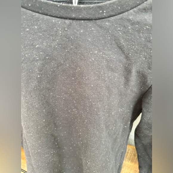 SOLD Zara Man Black With White Speckles Sweatshirt. - Picture 3 of 4